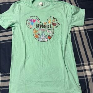 Disney Mint Green Graphic T-Shirt
